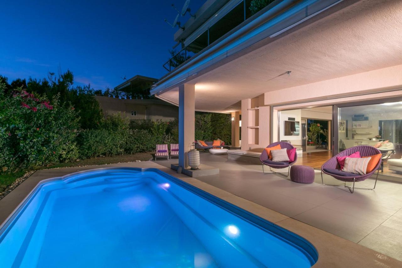 Luxurious Villa Philoxenia Lagonisi Buitenkant foto
