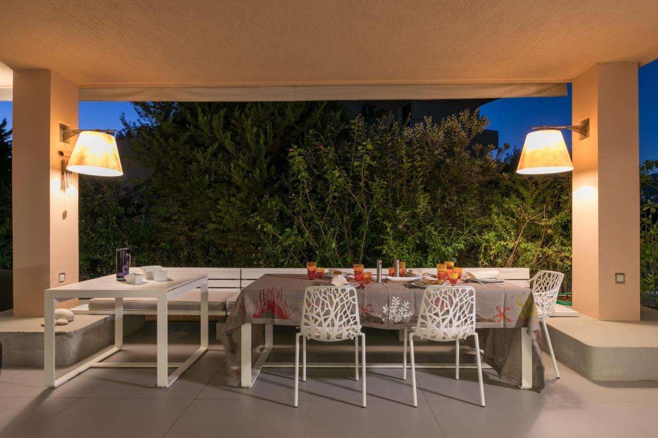 Luxurious Villa Philoxenia Lagonisi Buitenkant foto