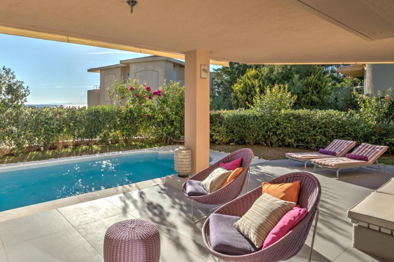 Luxurious Villa Philoxenia Lagonisi Buitenkant foto