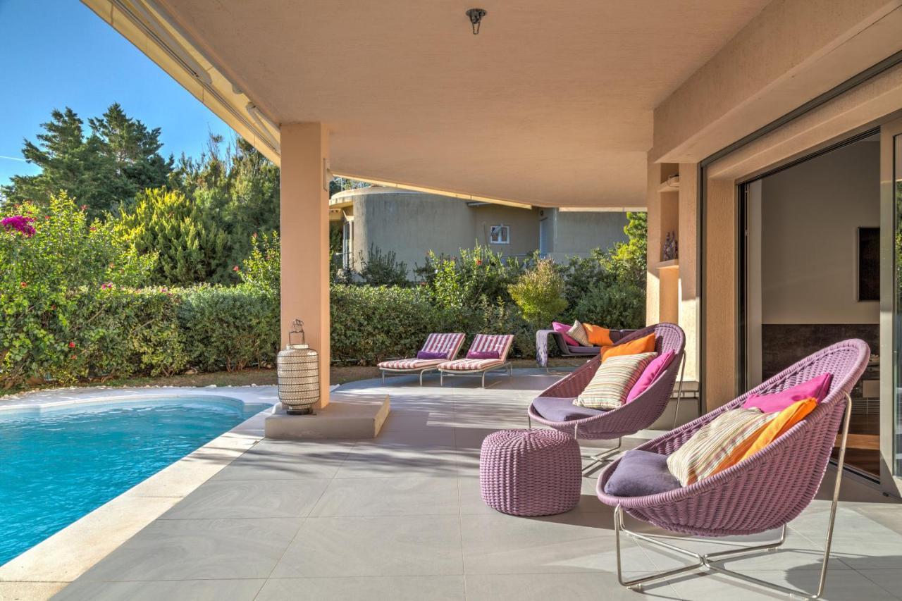 Luxurious Villa Philoxenia Lagonisi Buitenkant foto